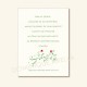 invitation fleurs de noces